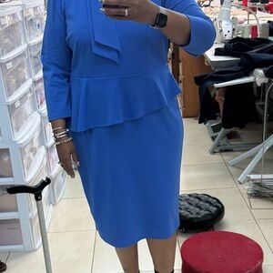 New York & Company Blue Dress